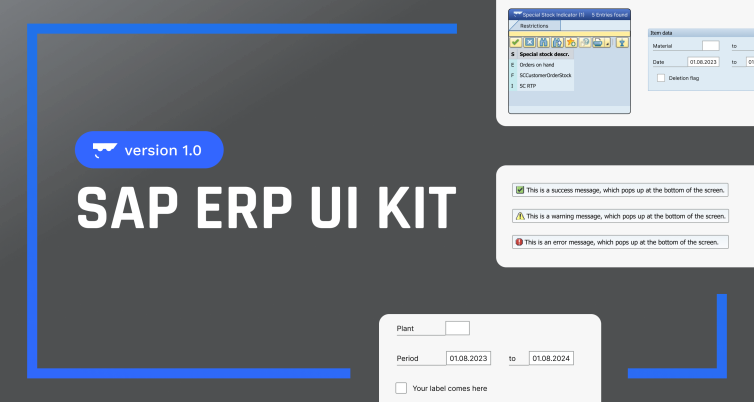 SAP ERP UI KIT by SAPdude